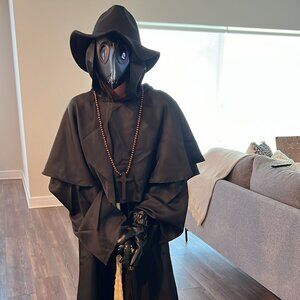 Womens Plague Doctor Mask costume Halloween